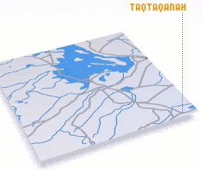 3d view of Ţaqţaqānah