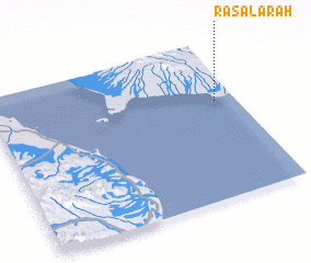 3d view of Raʼs al ‘Ārah