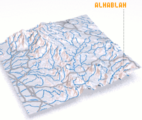 3d view of Al Ḩablah