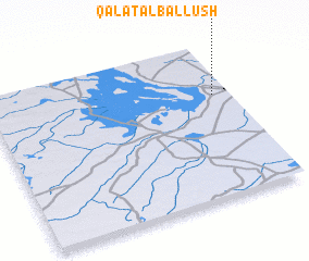 3d view of Qal‘at al Ballūsh