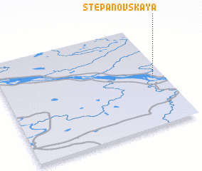 3d view of Stepanovskaya