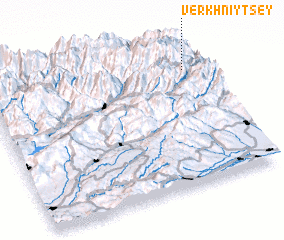 3d view of Verkhniy Tsey