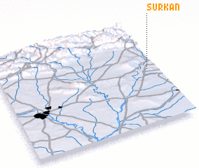 3d view of Sūrkān