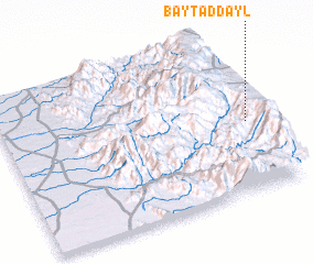 3d view of Bayt ad Dayl