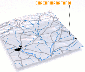 3d view of Chachnīkān Afandī