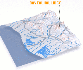 3d view of Bayt al Hallidge