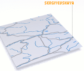 3d view of Sergiyevskaya