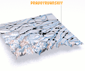 3d view of Pravoyrvanskiy