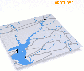 3d view of Korotkoye