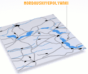 3d view of Mordovskiye Polyanki