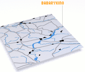 3d view of Babarykino