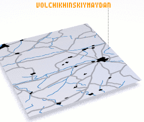 3d view of Volchikhinskiy Maydan