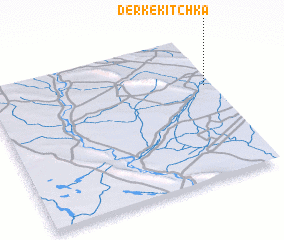 3d view of Derkē Kitchka