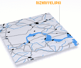 3d view of Nizhniye Lipki