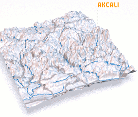 3d view of Akçalı