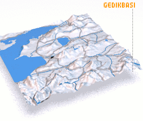 3d view of Gedikbaşı