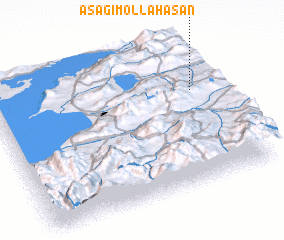 3d view of Aşağımollahasan