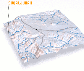 3d view of Sūq al Jum‘ah