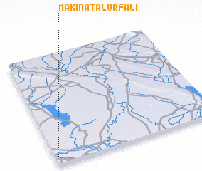 3d view of Mākinat al Urfalī