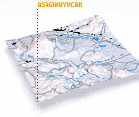 3d view of Aşağıkuyucak