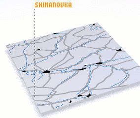 3d view of Shimanovka