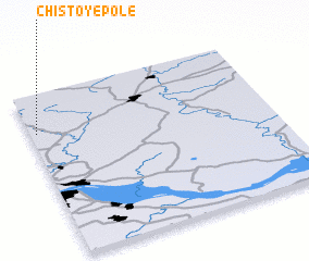 3d view of Chistoye Pole