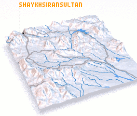 3d view of Shaykh Sīrān Sulţān