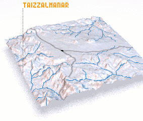 3d view of Ta‘izz al Manār