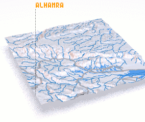 3d view of Al Ḩamrāʼ