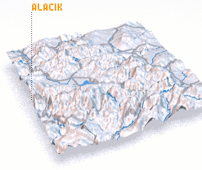 3d view of Alacık