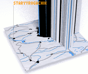 3d view of Staryy Rogachik