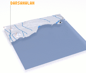 3d view of Dār Sahālah