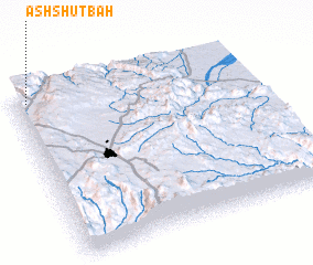 3d view of Ash Shuţbah