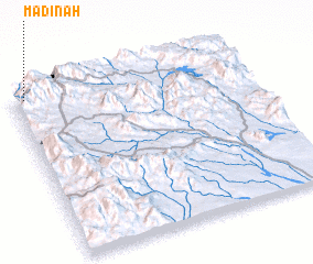 3d view of Madīnah