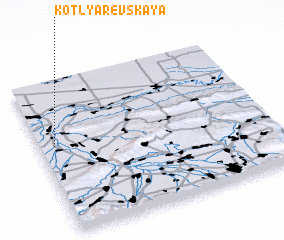 3d view of Kotlyarevskaya