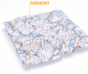 3d view of Sardasht