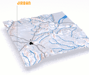 3d view of Jirbān