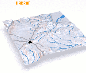 3d view of Ḩarrān