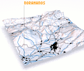 3d view of Nor Amanos
