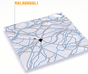3d view of Malhah Wālī