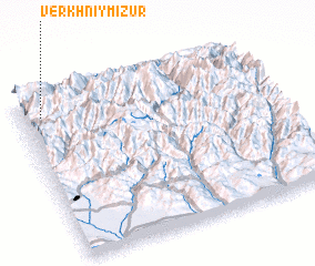 3d view of Verkhniy Mizur