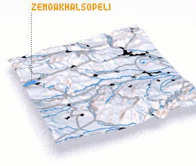 3d view of Zemo Akhalsopʼeli