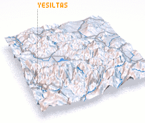3d view of Yeşiltaş