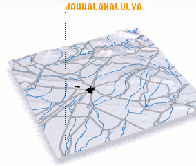 3d view of Jawwālah al ‘Ulyā