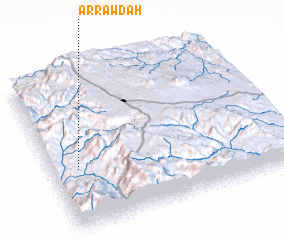 3d view of Ar Rawḑah