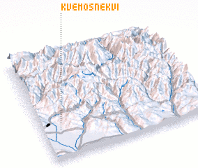 3d view of Kvemo-Snekvi