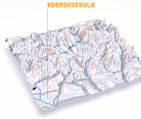 3d view of Kvemo-Korkula