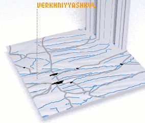 3d view of Verkhniy Yashkul\