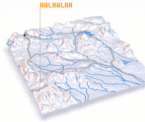 3d view of Ḩalḩalah