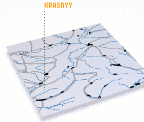 3d view of Krasnyy